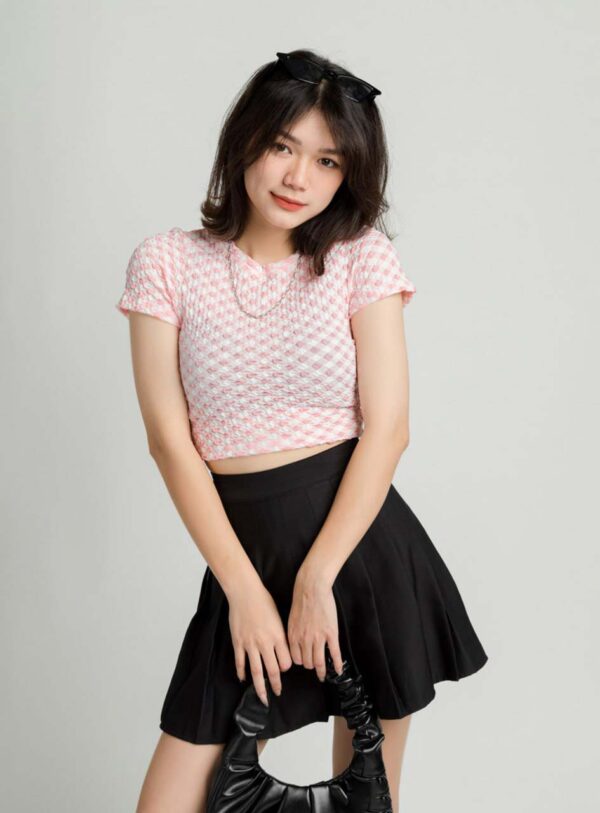 Áo Thun Nữ Croptop Caro ACTFM24 h4