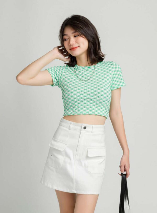 Áo Thun Nữ Croptop Caro ACTFM24 h2