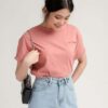 Áo Thun Croptop nữ Form Rộng 1 Túi Giả ACTFM19