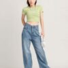 Áo Croptop Nữ In Chữ Sitting Ducks ACTFM16 h7