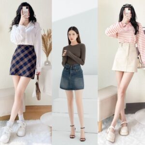 Chân váy chữ A mặc với áo gì? Tip phối đồ đẹp như "FASHIONISTA"