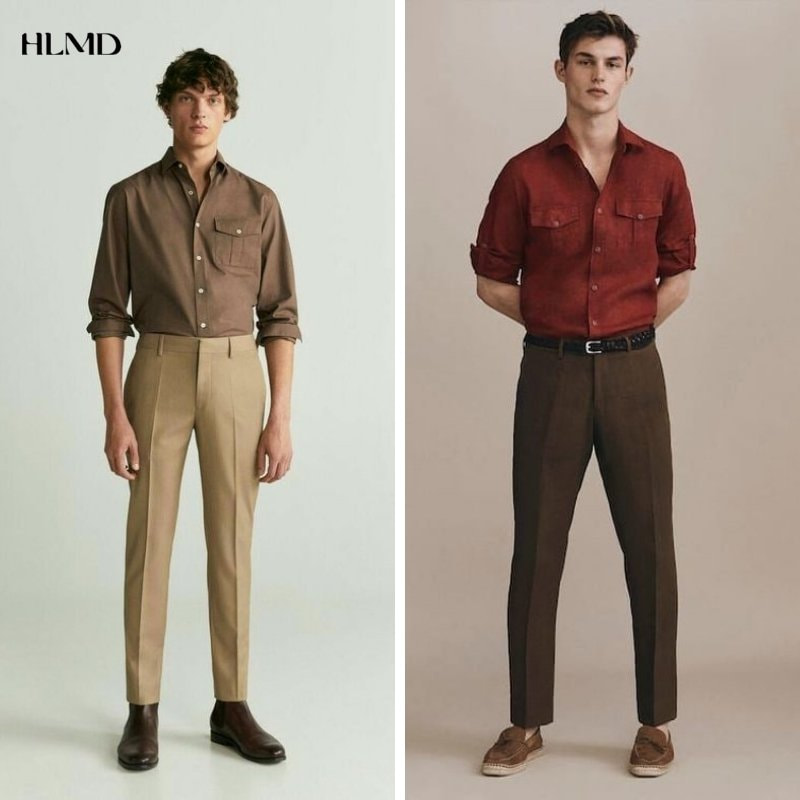 Quần tây slim fit