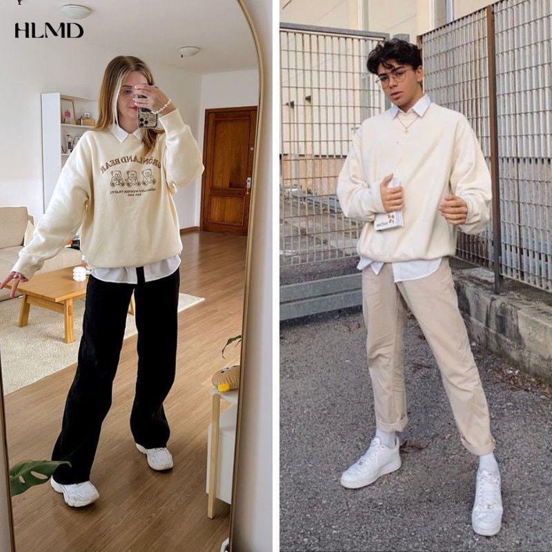 Nên mặc sweatshirt khi nào ?