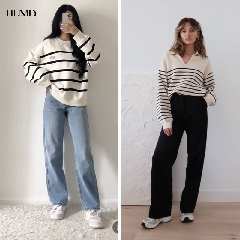 Phân biệt giữa Sweatshirt và Sweater