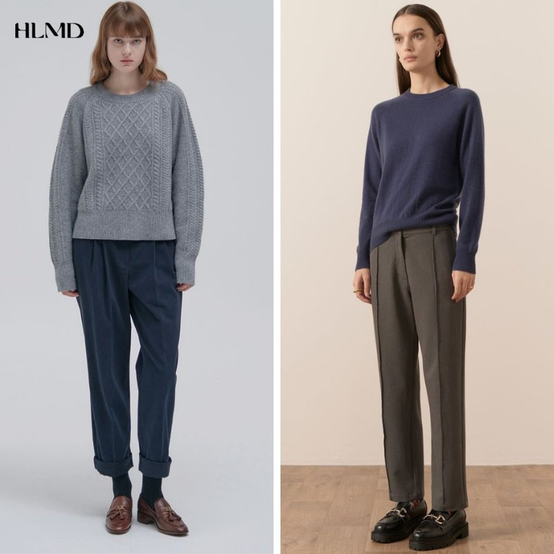 Thời trang trẻ trung cùng quần baggy và áo pullover