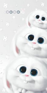 hình nền cute snowball