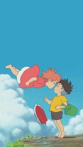 hình nền điện thoại ponyo