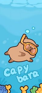 hình nền đt capybara