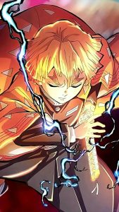 hình nền zenitsu anime ngầu