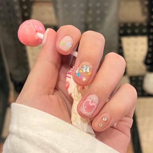 nail đơn giản cho học sinh da ngăm