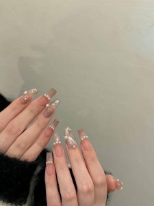 nail ngọc trai đẹp
