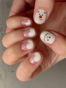 vẽ nail noel