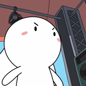 avatar thỏ bảy màu ngầu