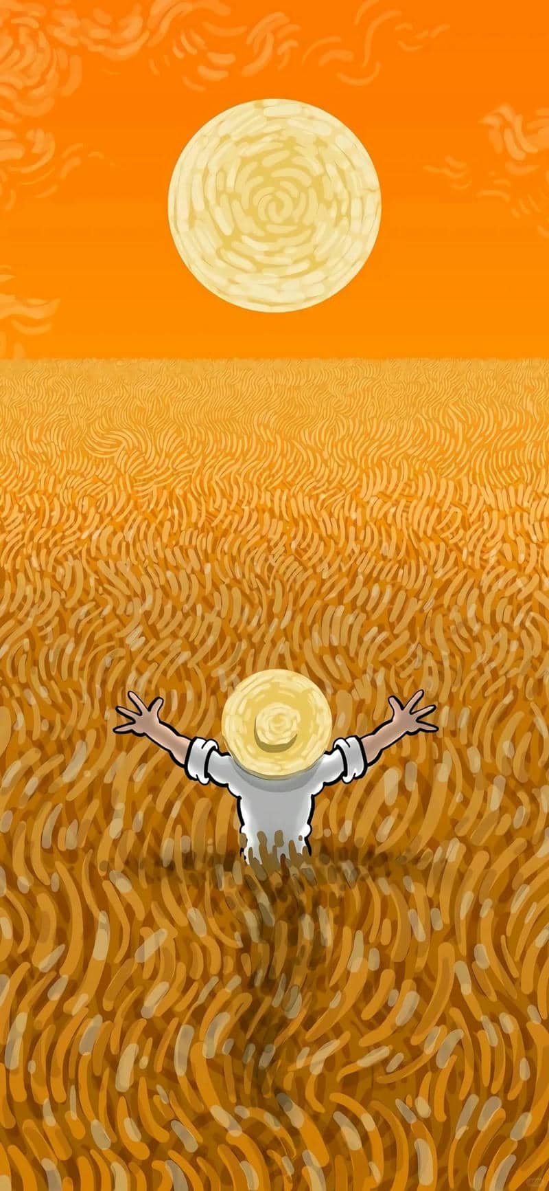 hình nền Van Gogh 4K cho đt