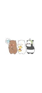 hình nền ảnh we bare bears cute