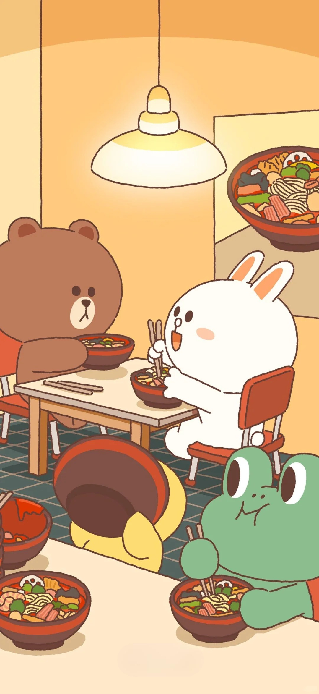 hình nền gấu nâu cute