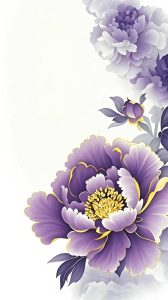 hình nền hoa mẫu đơn tím