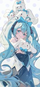 hình nền miku cute