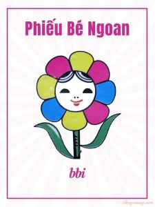 phiếu bé ngoan ngày xưa