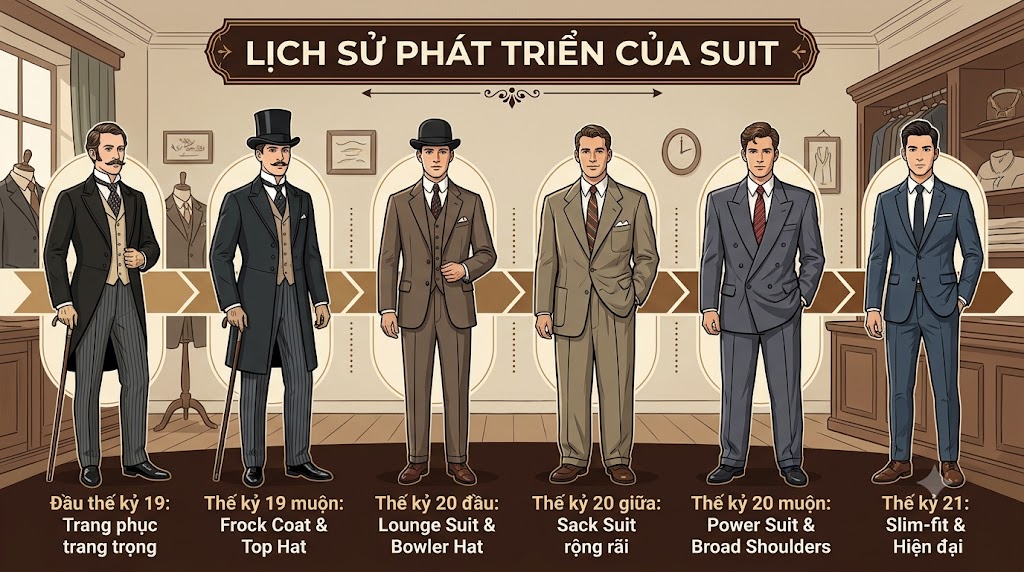 Lịch sử phát triển của suit Lịch sử phát triển của suit