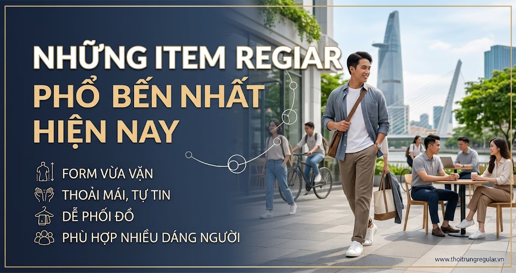 Những item regular phổ biến nhất hiện nay