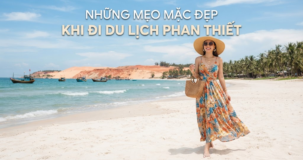 Những mẹo mặc đẹp khi đi du lịch Phan Thiết