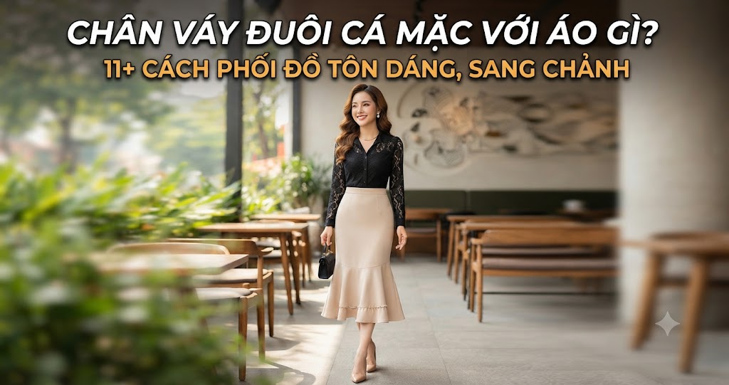 :Chân Váy Đuôi Cá Mặc Với Áo Gì? 11+ Cách Phối Đồ Tôn Dáng, Sang Chảnh
