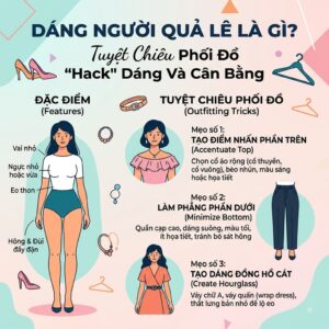 Dáng Người Quả Lê Là Gì? Tuyệt Chiêu Phối Đồ "Hack" Dáng Và Cân Bằng