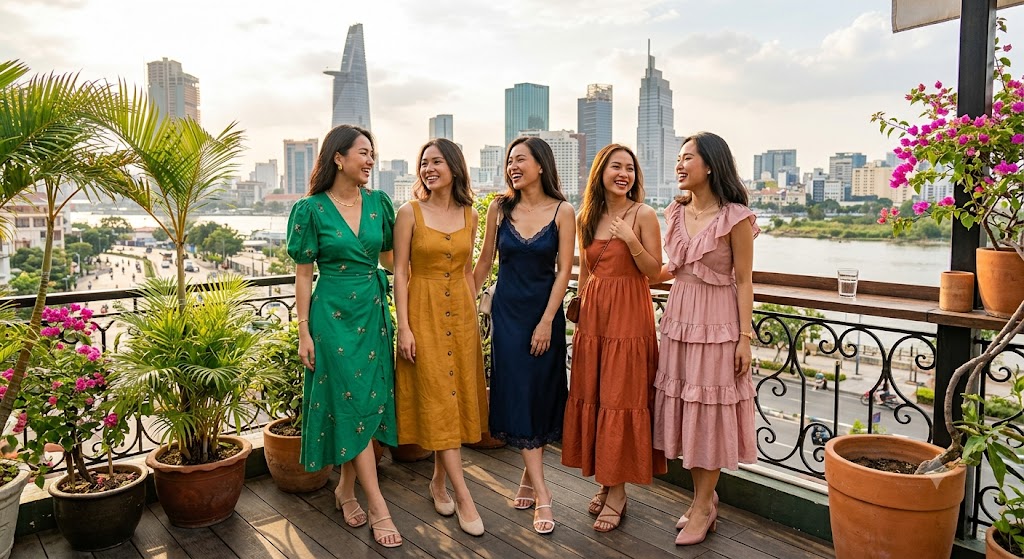 Một số màu sắc váy đầm được ưa chuộng nhất?
