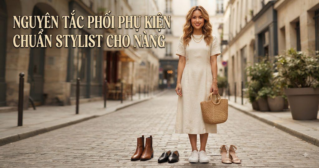Nguyên tắc phối phụ kiện chuẩn Stylist cho nàng