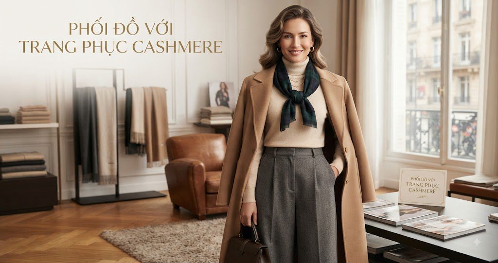 Phối Đồ Với Trang Phục Cashmere